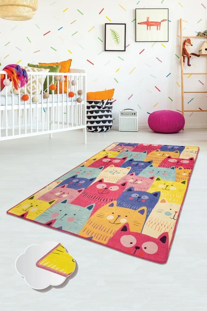 Conceptum Hypnose Tepih Cats Colourful