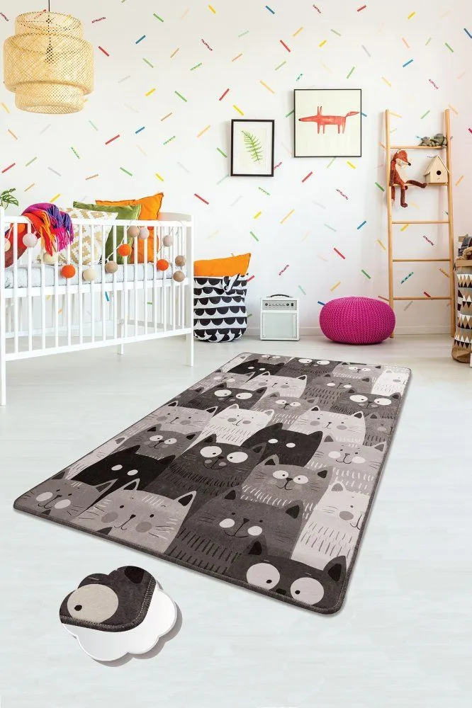 Conceptum Hypnose Tepih Cats Grey