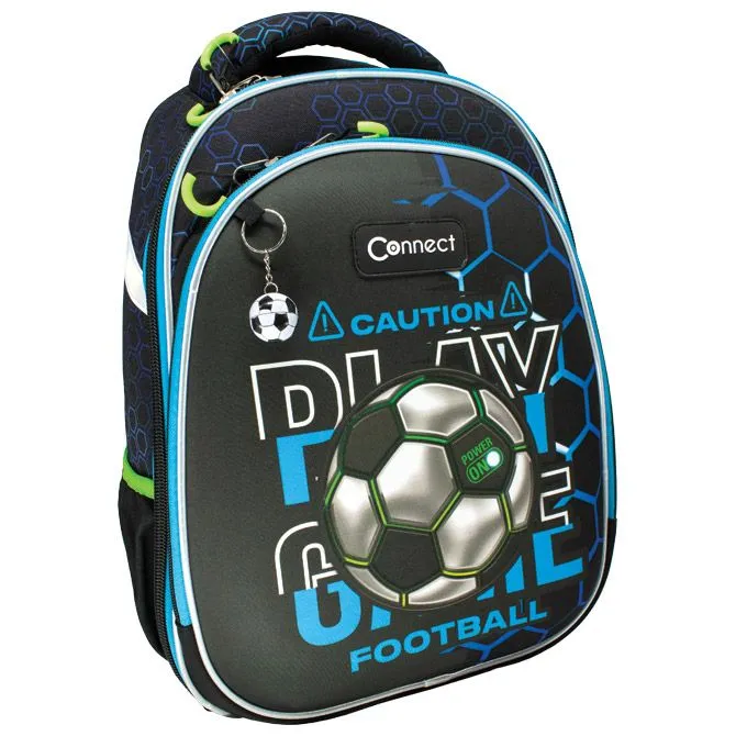 Connect Školski ranac anatomski lagan XT Play Game Football 51137