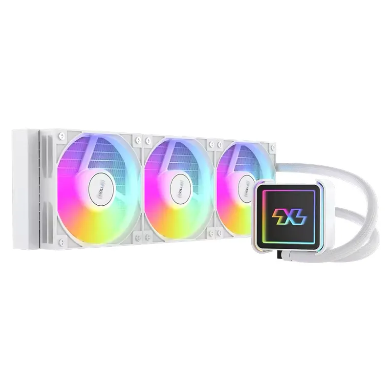 Cooler GF Ice Mirror 360 vodeni za kućište beli