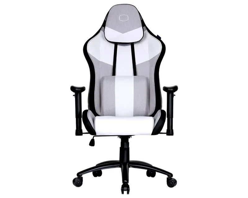 COOLER MASTER Gejming stolica Caliber R3C/ siva/bela