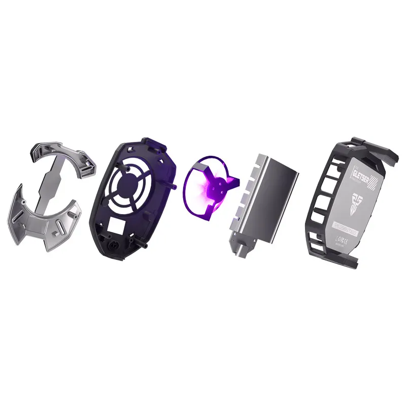 Cooler za telefon Fantech PC 10 glester RBG crni