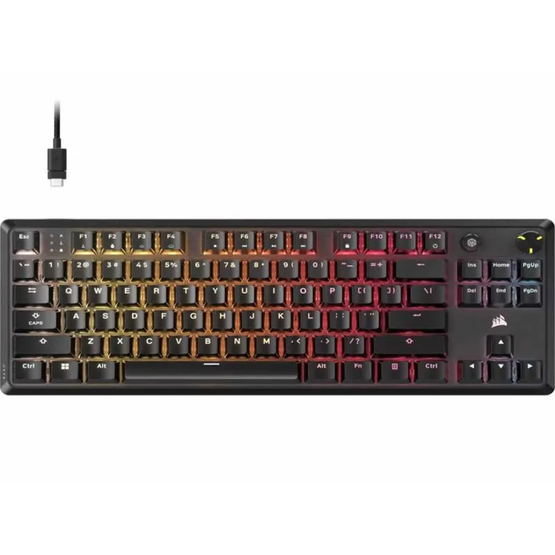 CORSAIR Žična gaming tastatura K70 CORE CH-911911E-NA/RGB/ crna