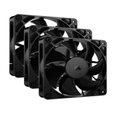 CORSAIR Kuler 120mm RS120 triple pack, crna