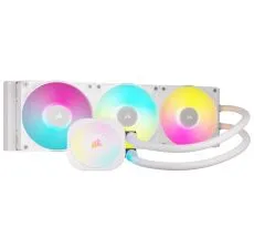 CORSAIR Kuler sa vodenim hlađenjem iCUE LINK TITAN 360 RX RGB/AIO/360mm, bela