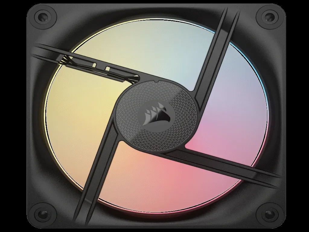 CORSAIR Kuler za PC iCUE Link LX120-R/RGB 120mm triple/ crna