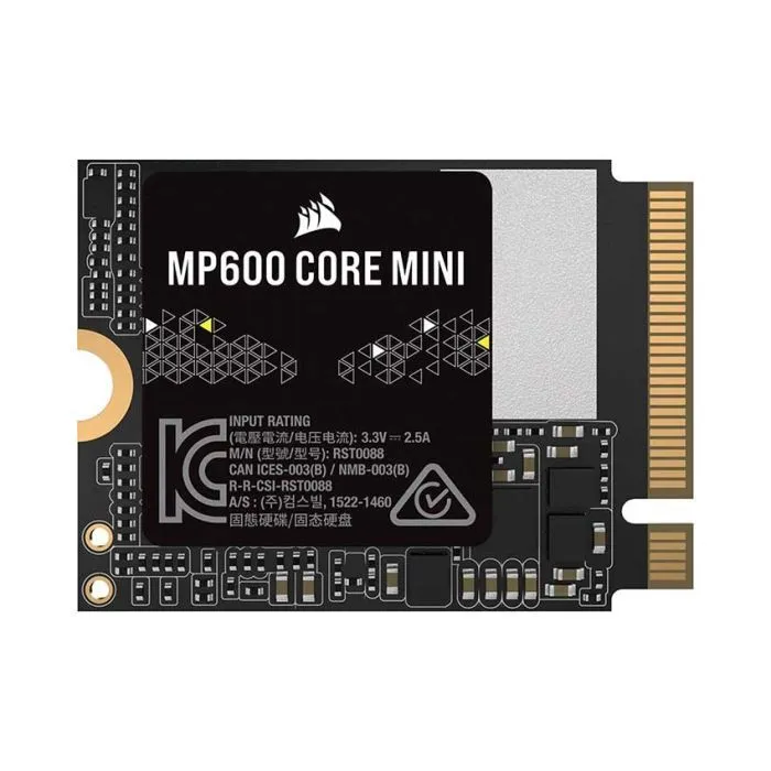 CORSAIR SSD MP600 Mini 2TB/M.2/NVMe/ crna