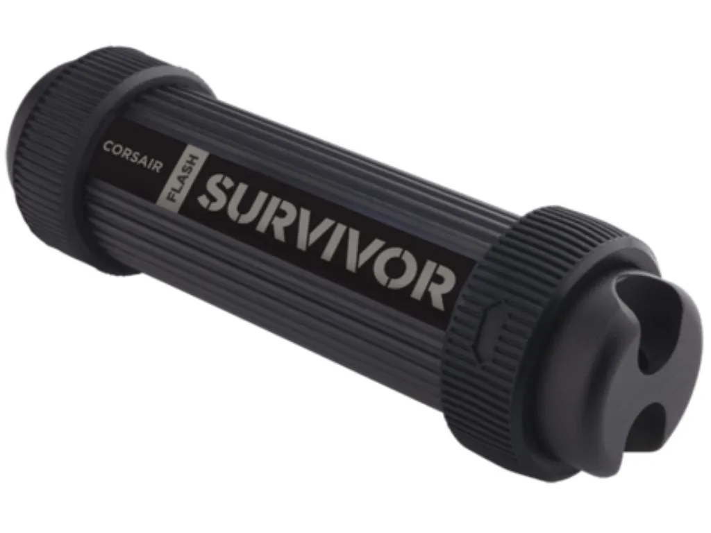 CORSAIR USB flash memorija Survivor CMFSS3B-128GB/microDuo/3.0, crna