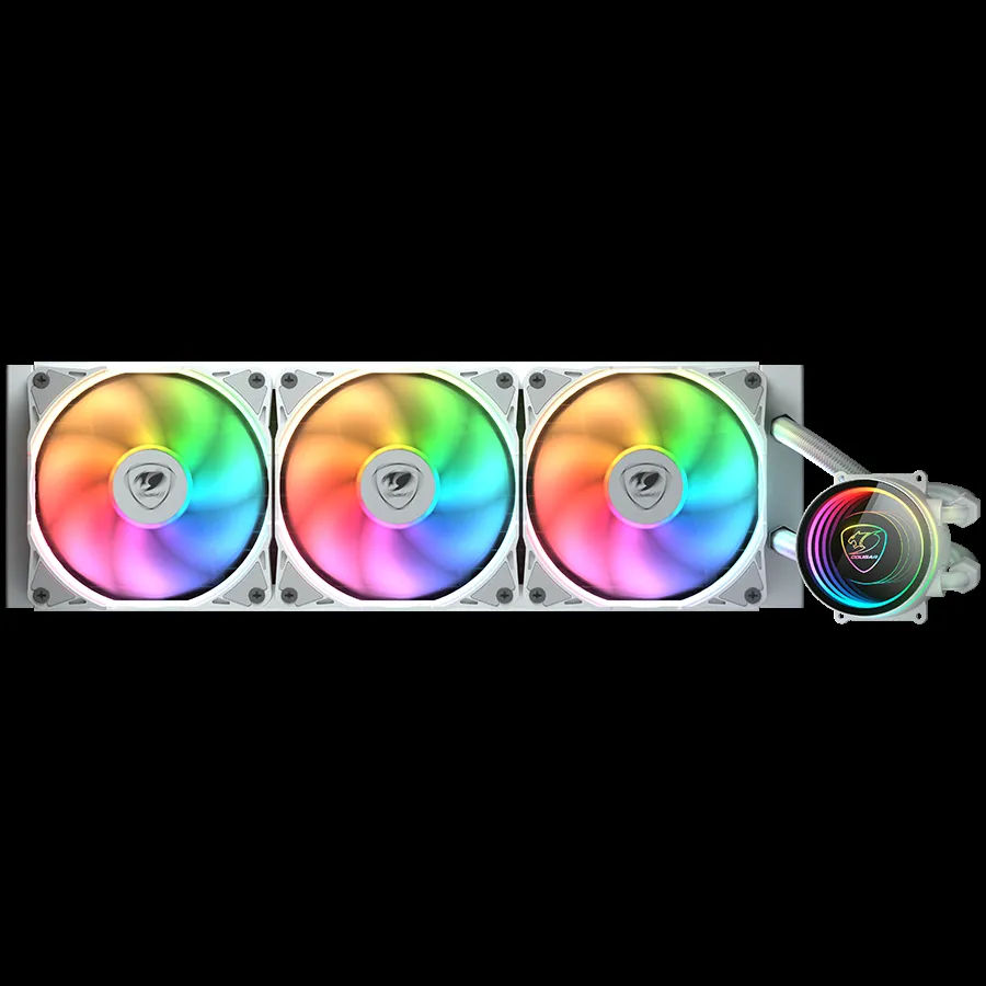 COUGAR POSEIDON ELITE ARGB 360 White AiO Liquid Watercooling