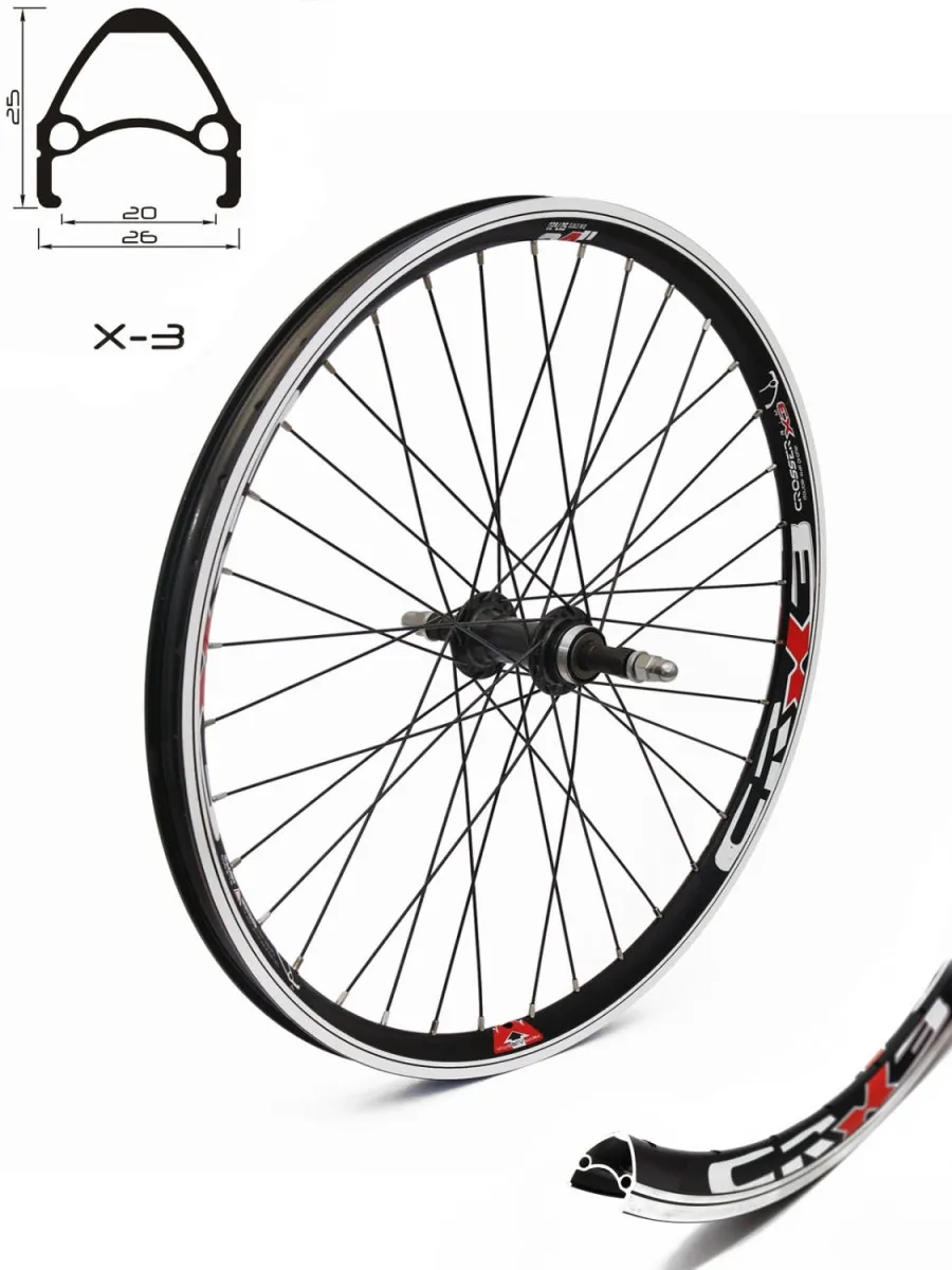CROSSER Zadnja felna X-3 24" 36H sa glavom JY754