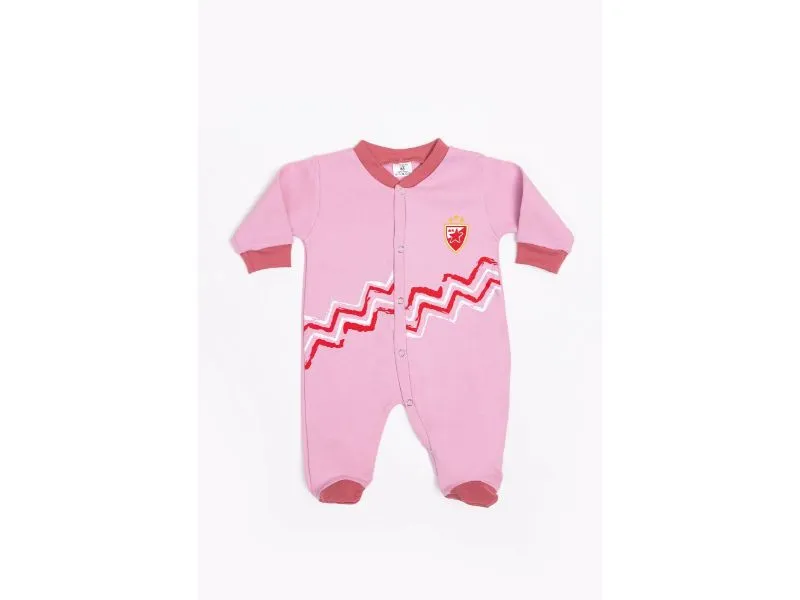 CRVENA ZVEZDA Bebi zeka dugih rukava 24, roze