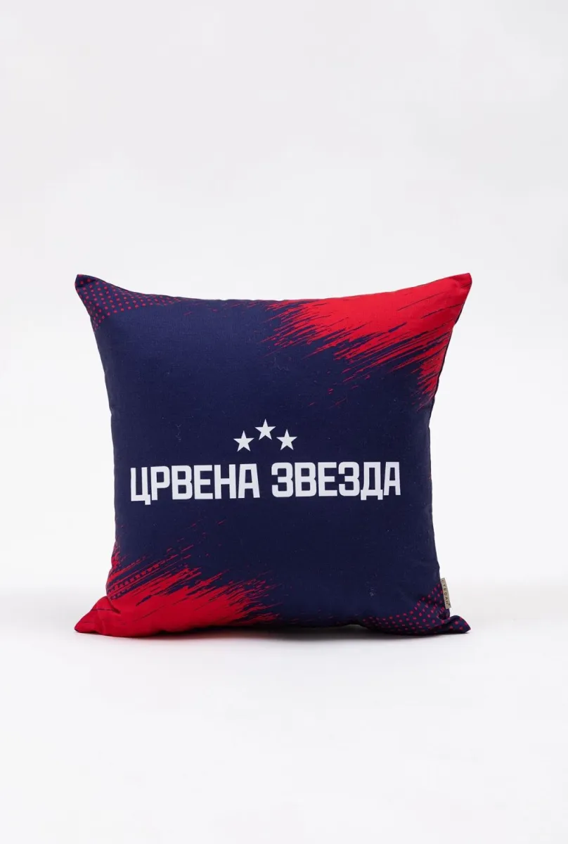 CRVENA ZVEZDA Ukrasni jastuk 45x45cm, teget