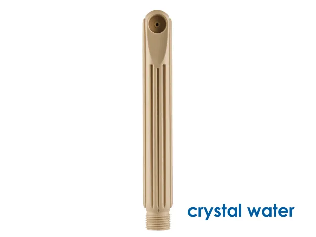 CRYSTAL WATER RELAX Tuš ručica, min.pritisak 0,5 bar, ušteda vode do 75%, bež, ø 3cm,