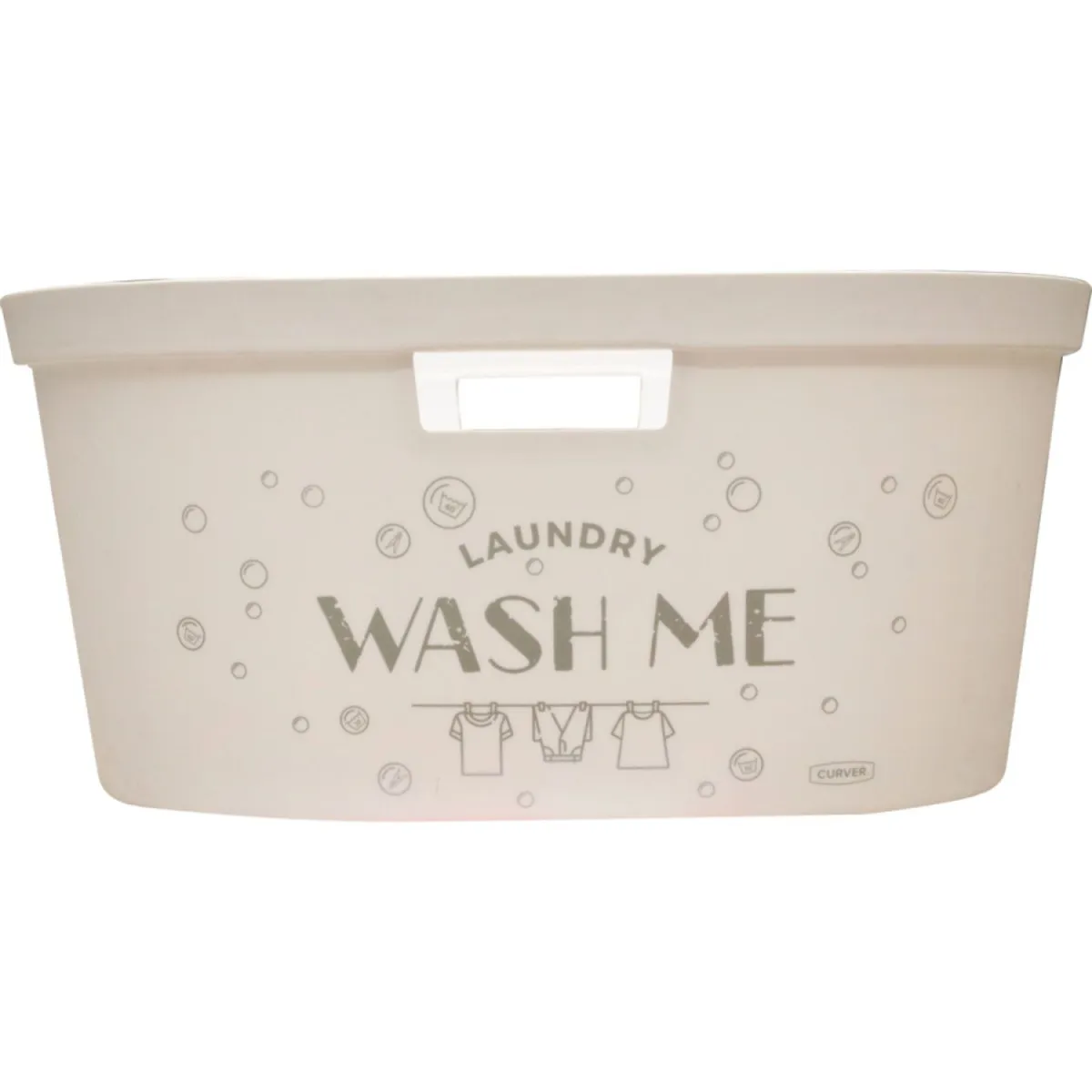CURVER Korpa za veš 40L Infinity, Wash Me
