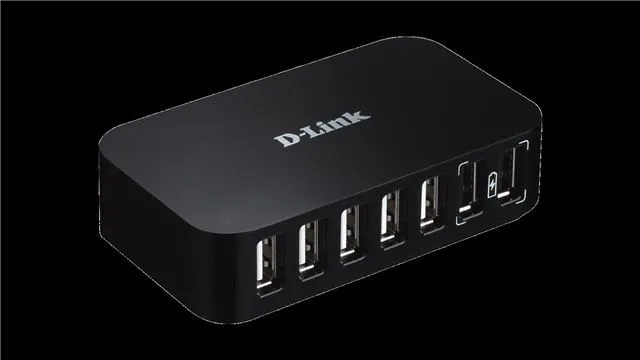 D-LINK 7-Port USB 2.0 Hub DUB-H7 E