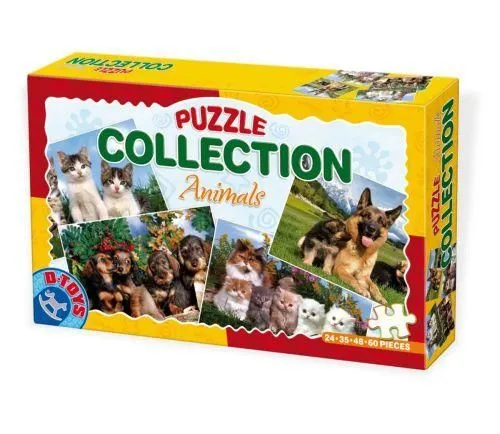D-TOYS Puzzle 4u1 Životinje - 24, 35, 48 i 60 delova
