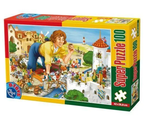D-TOYS Puzzle Guliverova putovanja - 100 delova