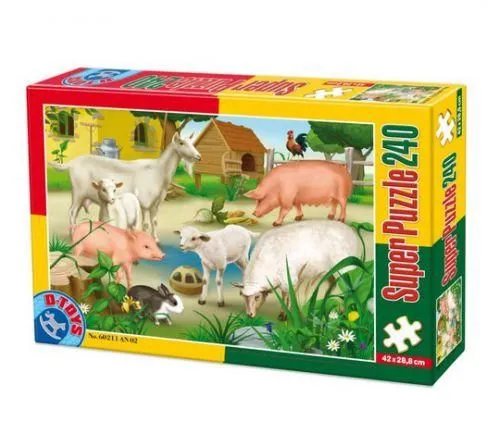 D-TOYS Puzzle Životinje 02 - 240 delova
