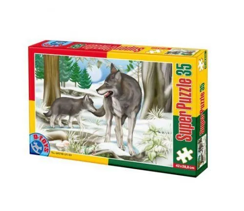 D-TOYS Puzzle Životinje 03 - 35 delova