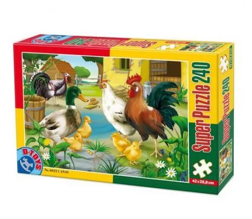 D-TOYS Puzzle Životinje - 240 delova