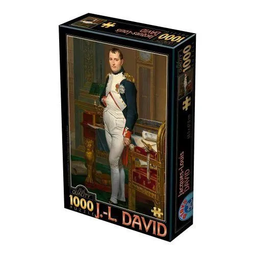 D-TOYS Puzzle J.-L. David: The emperor Napoloen in his study - 1.000 delova
