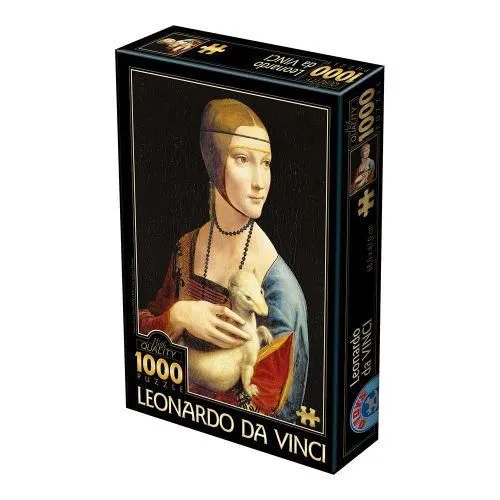 D-TOYS Puzzle Leonardo Da Vinci - 1.000 delova