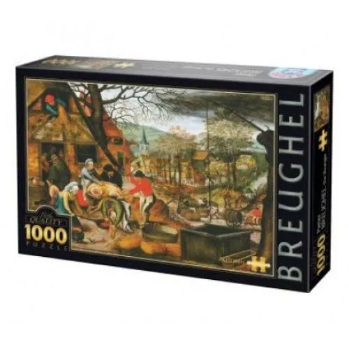 D-TOYS Puzzle Pieter Bruegel: Autumn - 1.000 delova