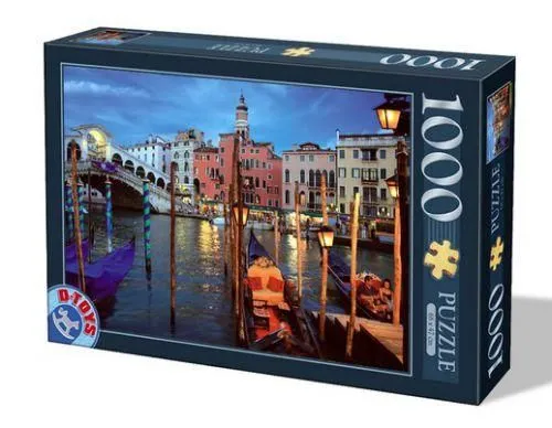 D-TOYS Puzzle Venice in the evening - 1.000 delova