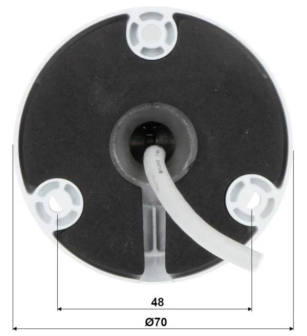 DAHUA Kamera IPC-HFW2441S-S-0280B AI IP 4MP, WizSense serija