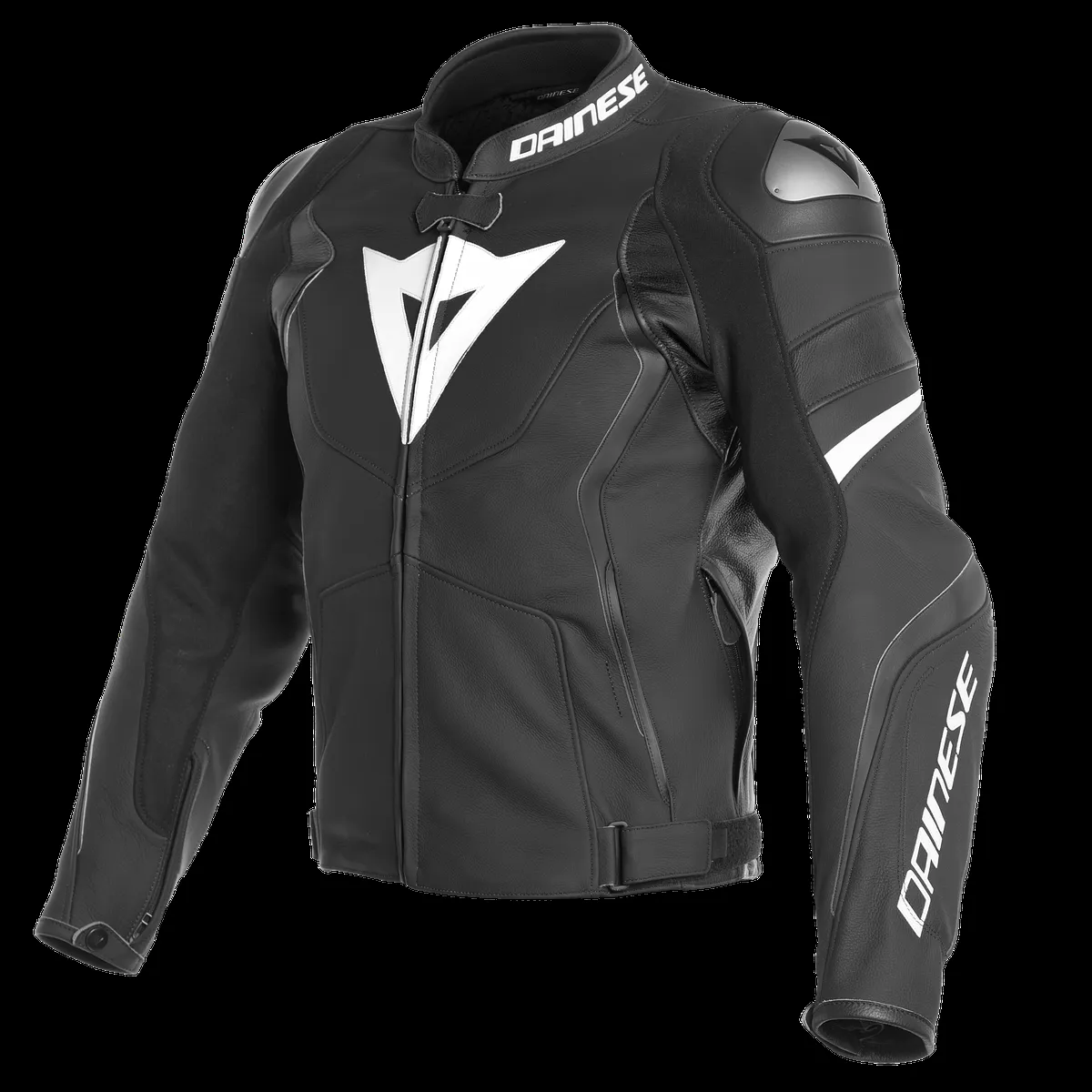 DAINESE Avro 4 kožna jakna crn/crn/bel 56
