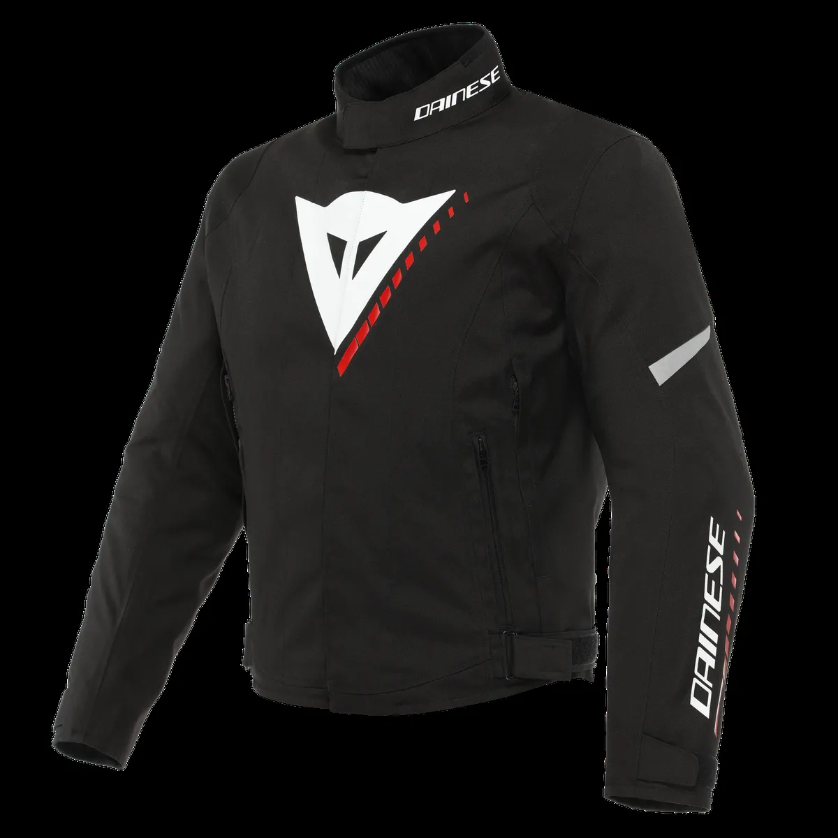 DAINESE Veloce d-dry jakna crn/bel/crv 54