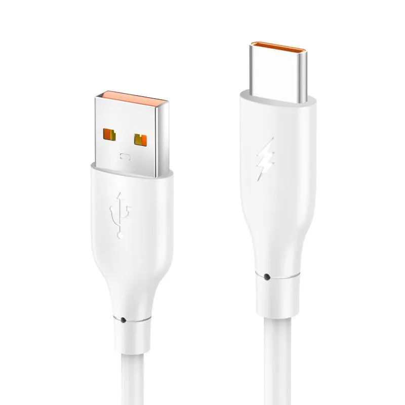 Data kabl KONFULON DC65/ 3A/ USB na Type C beli 1m