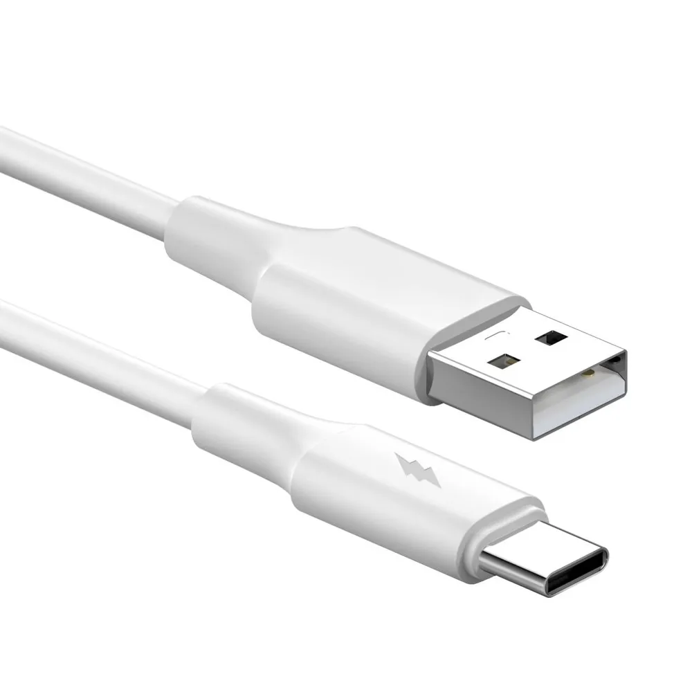 Data kabl KONFULON DL49/ 2.4A/ USB na Type C beli 1m