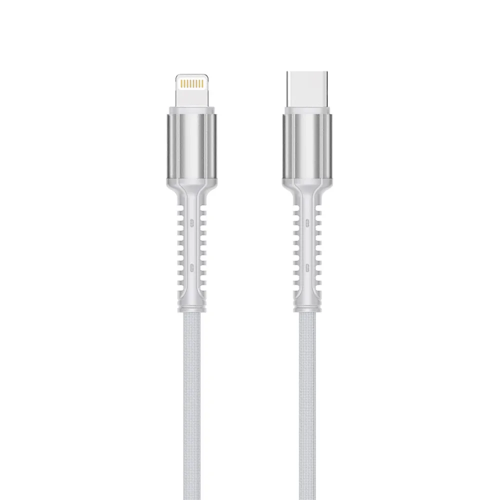 Data kabl Teracell Evolution PD Type C na iPhone 11/12/13 lightniing beli 1m