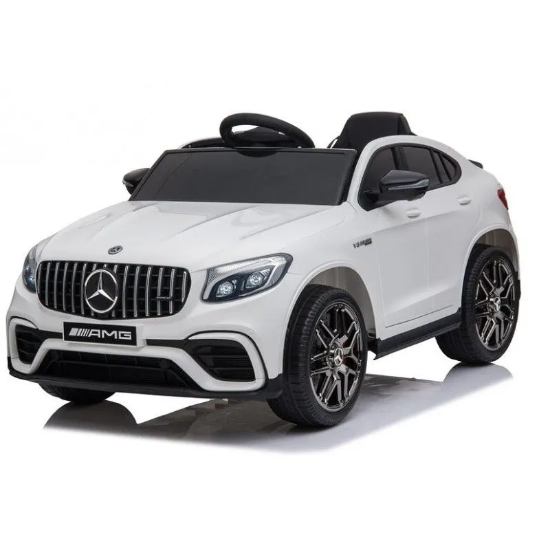 Deciji auto na akumulator MERCEDES GLC 63 S COUPE BELI DVD EKRAN