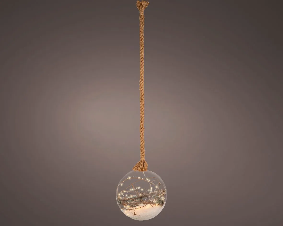 DECORIS Kugla sa LED svetlom 485618