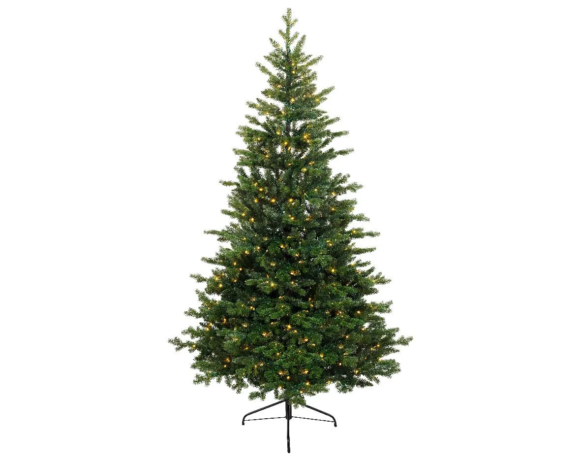DECORIS Novogodišnja jelka sa LED lampicama 240 cm 699543