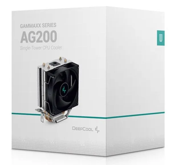 DEEPCOOL AG200 UNI CPU kuler 100W 92mm 500-3050rpm 37CFM LGA1700/1200/1151/1150/1155/AM5/AM4