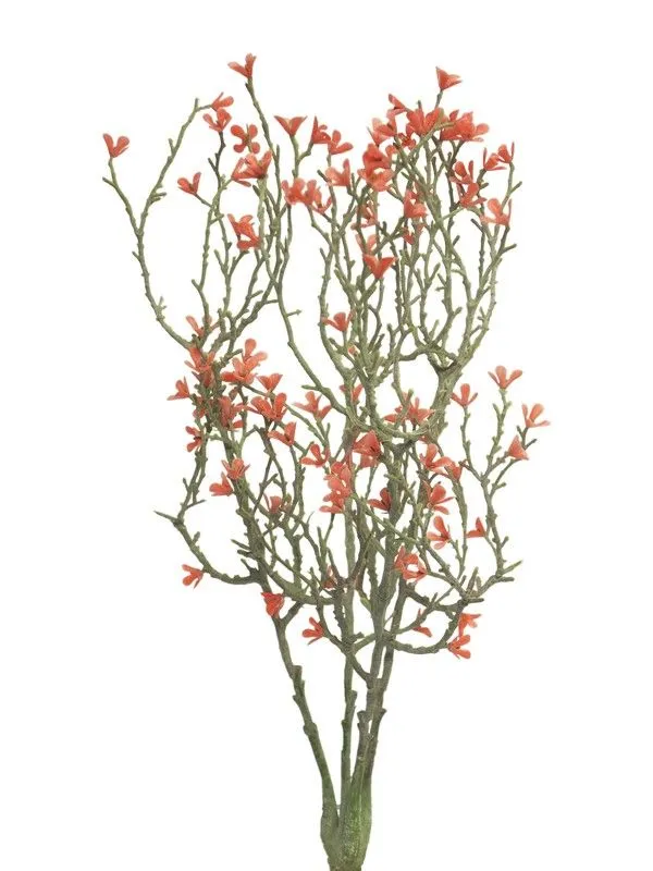 DEKOR DOM Cvet 44cm Star flower, crvena