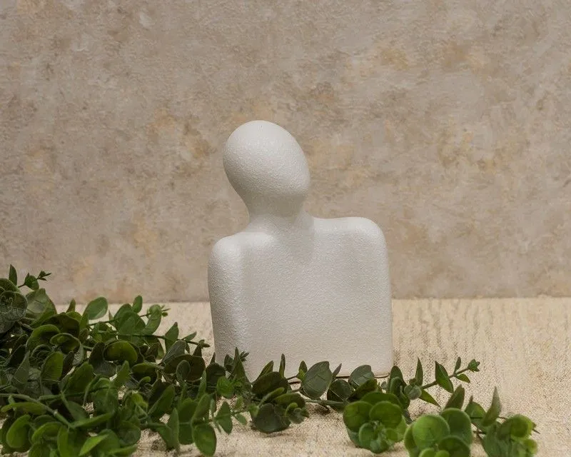 DEKOR DOM Dekorativna figura Lovers, bela