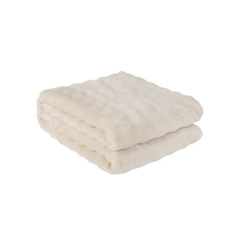 DEKOR DOM Ćebe SOFT WAVE 200x220 - Beige