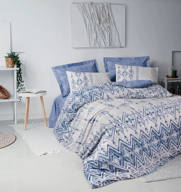 DEKOR DOM Komplet posteljina CB Ranforce double Ethnic Cleo