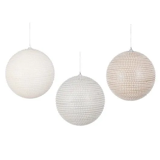 DEKOR DOM Novogodišnje kugle 15cm Hanging ball 1101314