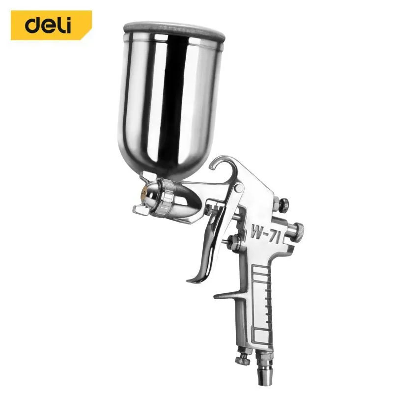DELI Pištolj za farbanje aluminijumski 400ml edl-qpq-w71g