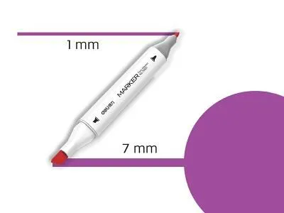 DELI Sketch marker deep violet-81