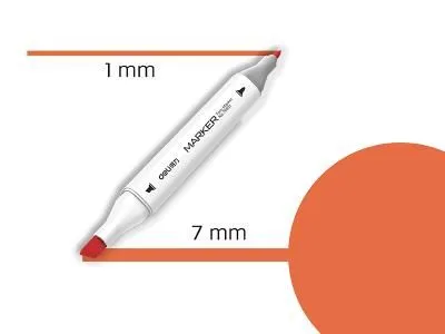 DELI Sketch marker french vermilion-22
