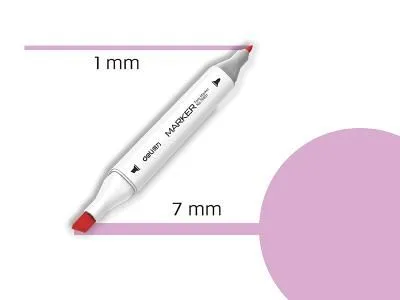 DELI Sketch marker pale lilac-147