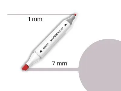 DELI Sketch marker warm grey-WG3