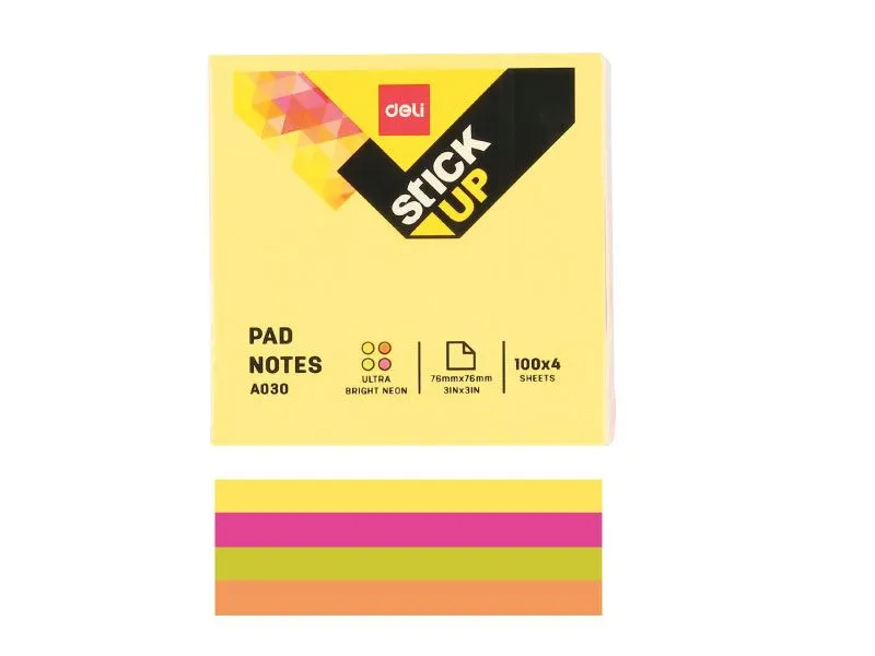 DELI Stiker kocka Neon EA03003