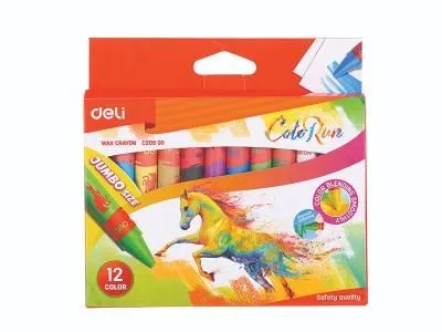 DELI Voštane bojice colorun jumbo 1/12